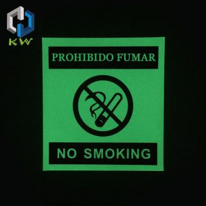 Señales Luminiscentes De Prohibido Fumar Personalizadas
